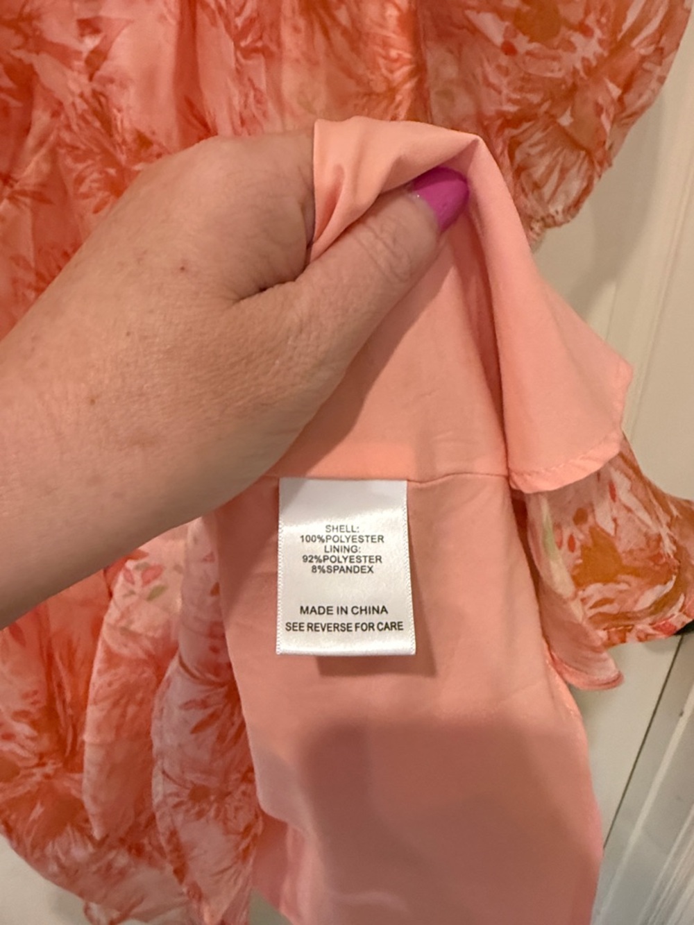 Lucy Paris NWT Azalea floral dress, 1X - Picture 5 of 7